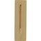 Ekena Millwork 3 1/2"W x 10"D x 12"H Clarksville Bracket, Alder BKTW04X10X12CVAL - alternate 4